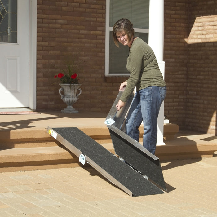 PVI Multi-Fold Wheelchair Ramp - 5 to 8 Feet - Wheelchair Ramps ...