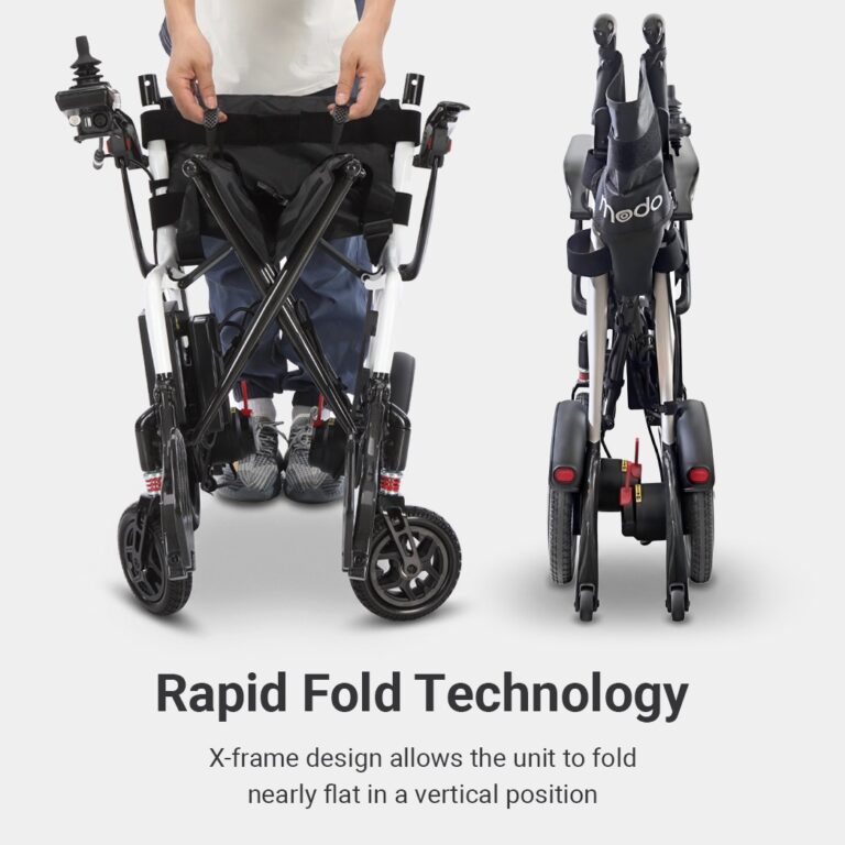 WHILL Modo Breeze Carbon Fiber Lightweight Folding Power Wheelchair