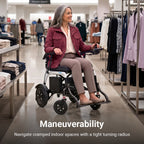 WHILL Modo Breeze Carbon Fiber Lightweight Folding Power Wheelchair