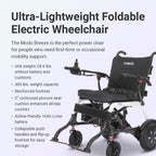 WHILL Modo Breeze Carbon Fiber Lightweight Folding Power Wheelchair