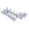 PVI Modular XP Ramp (w/ Handrails) 36 Inches Wide