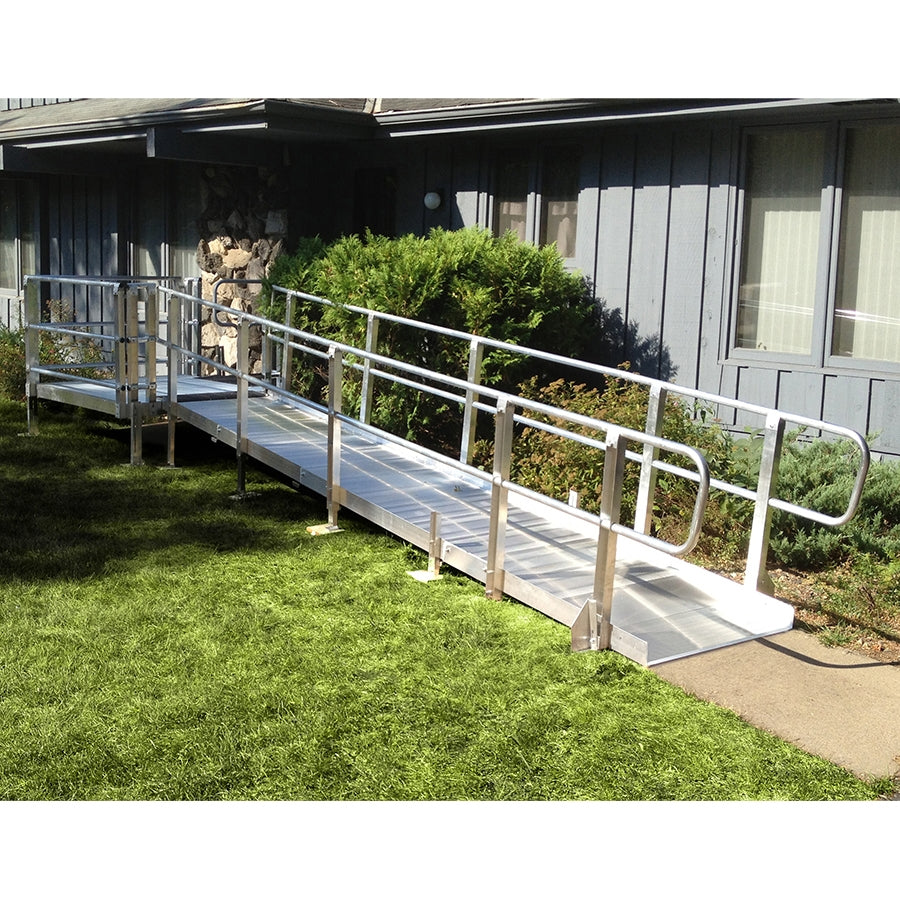PVI Modular XP Ramp (w/ Handrails) 42 Inches Wide