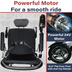 Zip'r Transport Pro Folding Electric Wheelchair