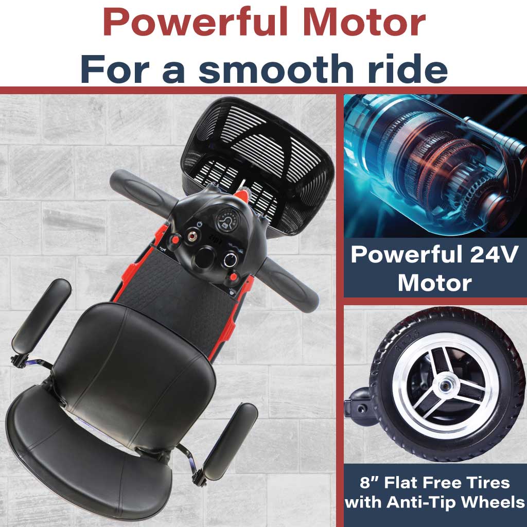 Zipr Roo 3-Wheel Mobility Scooter