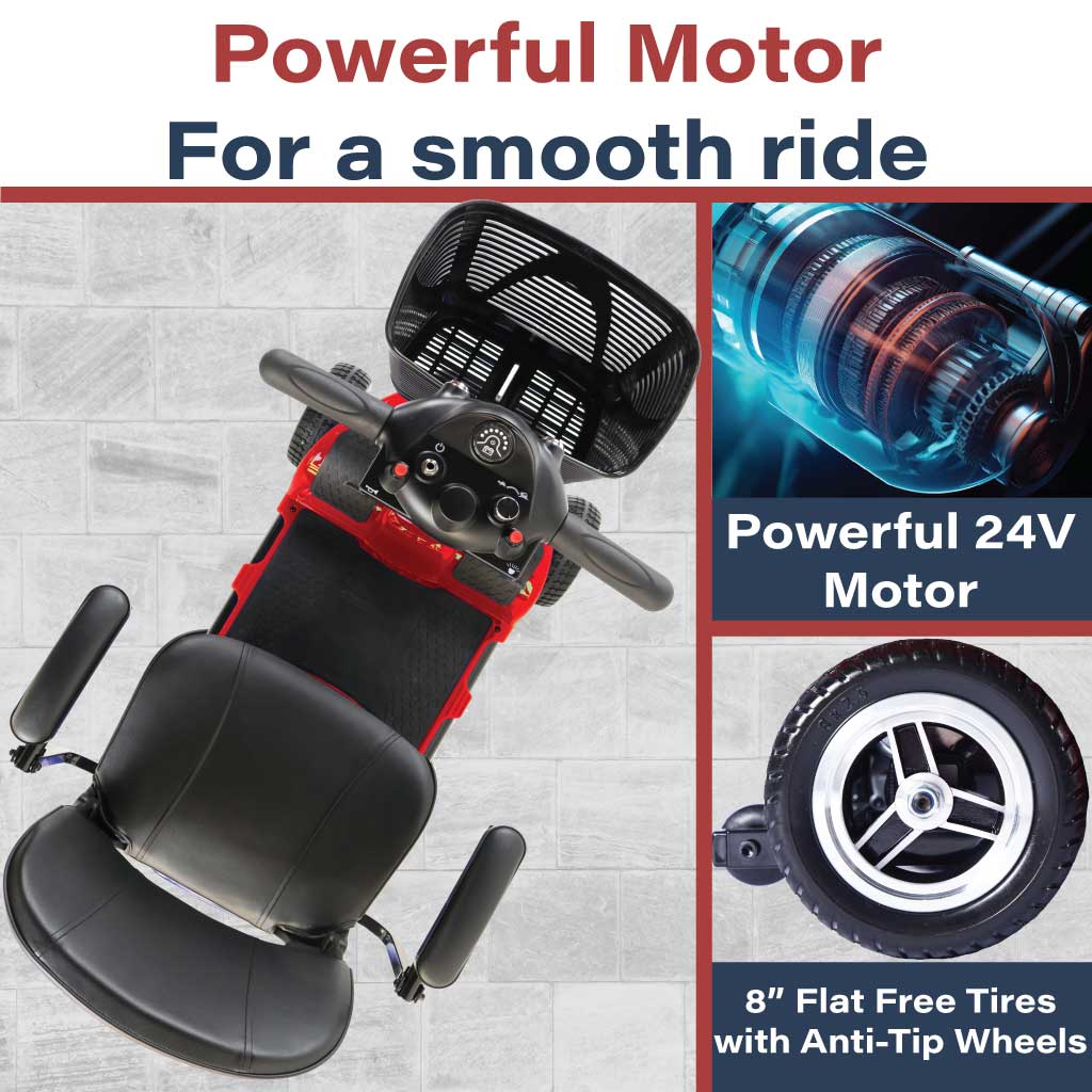 Zipr Roo 4-Wheel Mobility Scooter