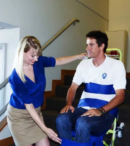 Garaventa Evacu-Trac - Evac Chair for Emergency Evacuation via Stairs