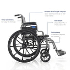 Invacare Essentials SX3 Manual Wheelchair