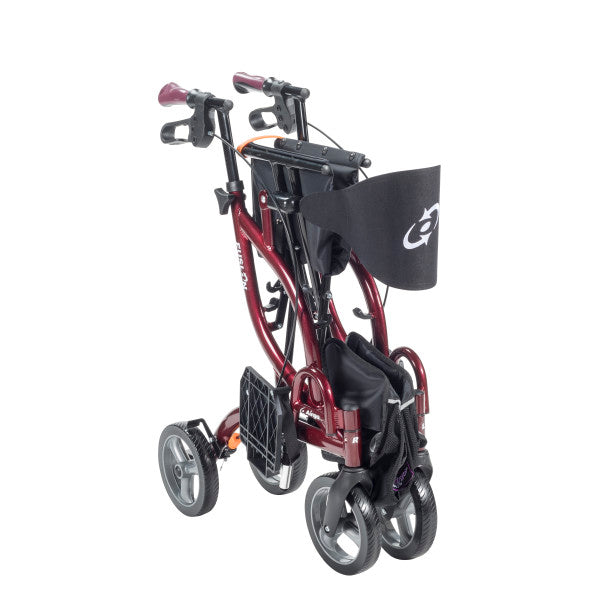 Airgo Fusion F20 Side-Folding Rollator & Transport Chair