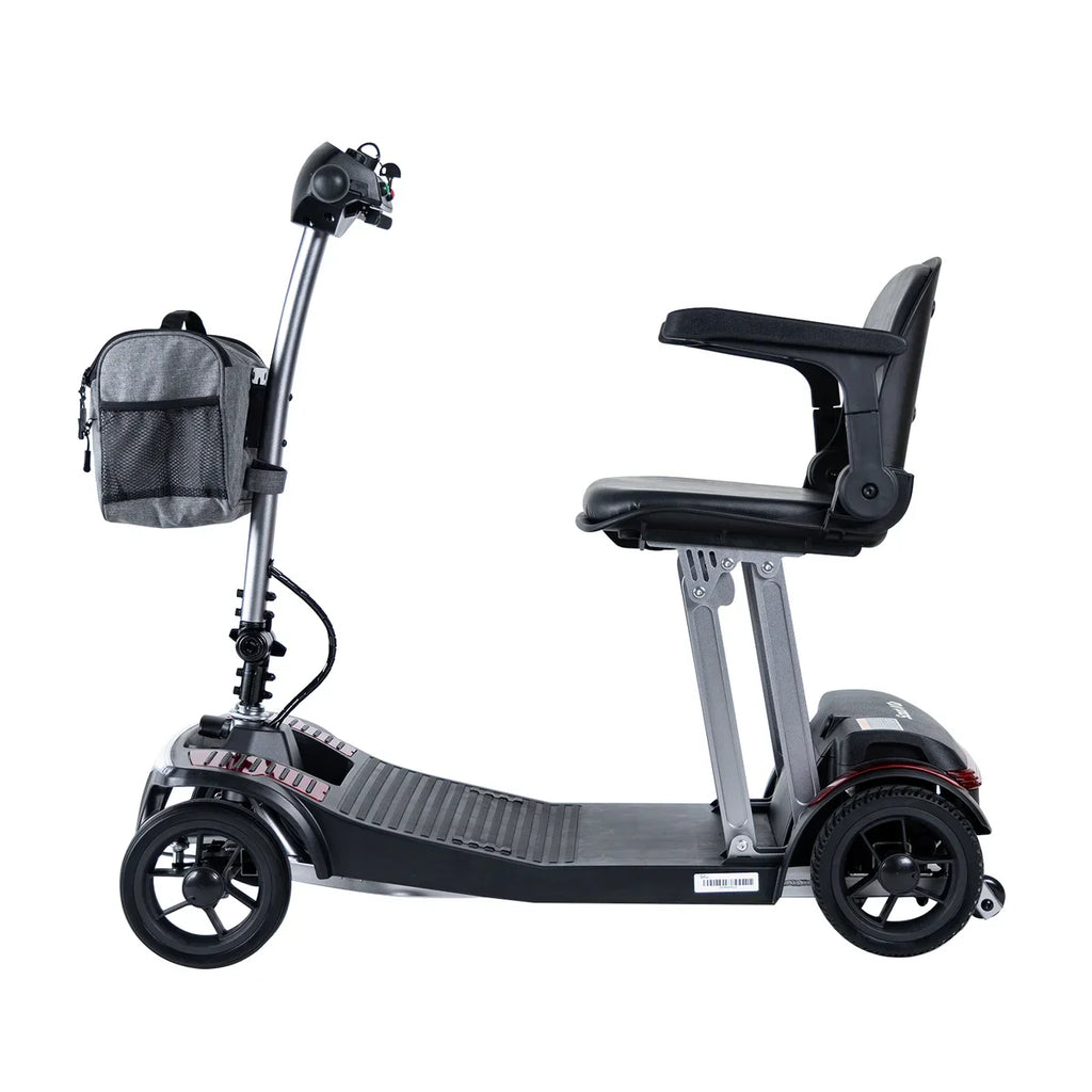 SCOOTNGO FOLO Folding Travel Mobility Scooter — 50 lb, Airline-Friendly