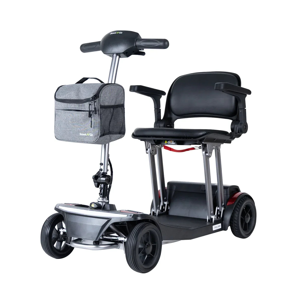 SCOOTNGO FOLO Folding Travel Mobility Scooter — 50 lb, Airline-Friendly