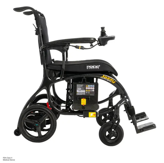 Jazzy Carbon 27X SuperLight Power Chair – Travel Ready Electric Wheelchair