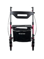 Upright Rollator Walker with Swivel Wheels - UPWalker Breeze with 300 lbs. Weight Capacity