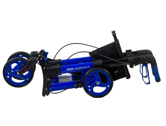 Upright Rollator Walker with Swivel Wheels - UPWalker Breeze with 300 lbs. Weight Capacity