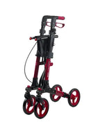 Upright Rollator Walker with Swivel Wheels - UPWalker Breeze with 300 lbs. Weight Capacity