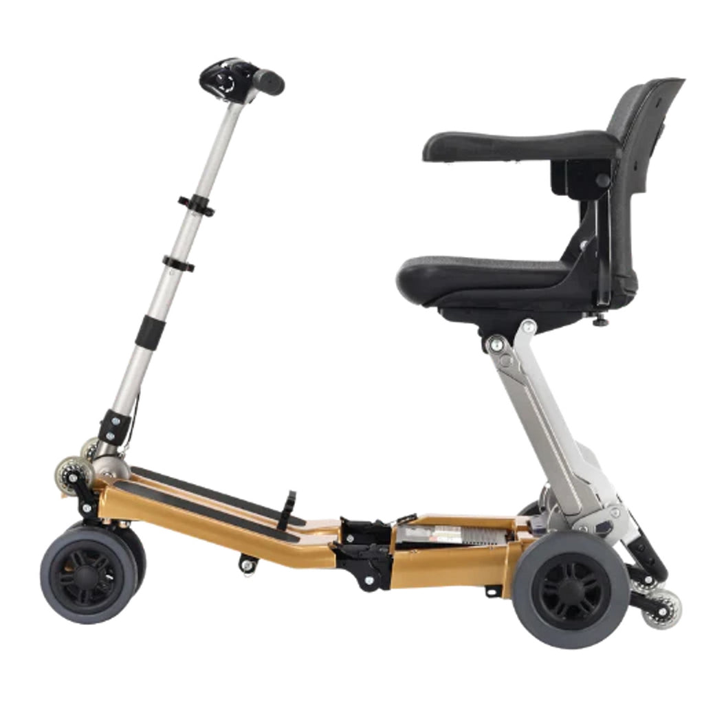 Luggie Elite Golden Folding Mobility Scooter