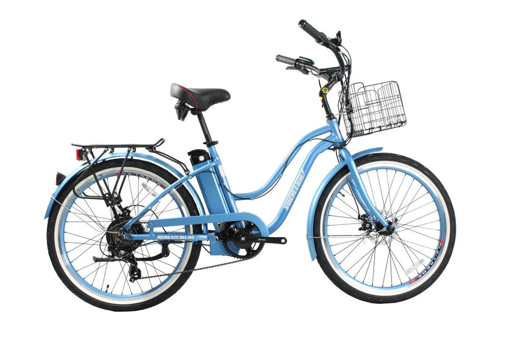 X-Treme Malibu Beach Cruiser 36 Volt  Electric Bicycle
