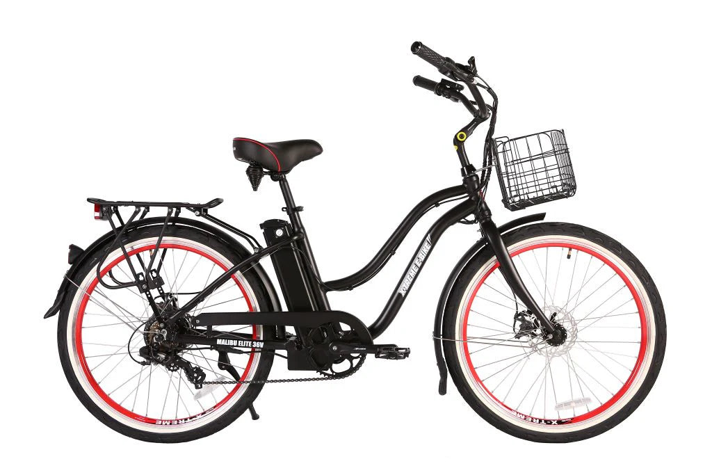 X-Treme Malibu Beach Cruiser 36 Volt  Electric Bicycle