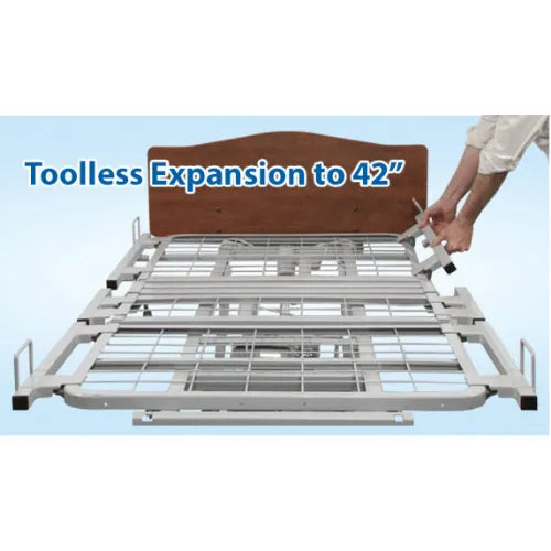 Full Electric Hospital Bed with Fast-Rising Option - Rexx and Rexx Fast by Span America