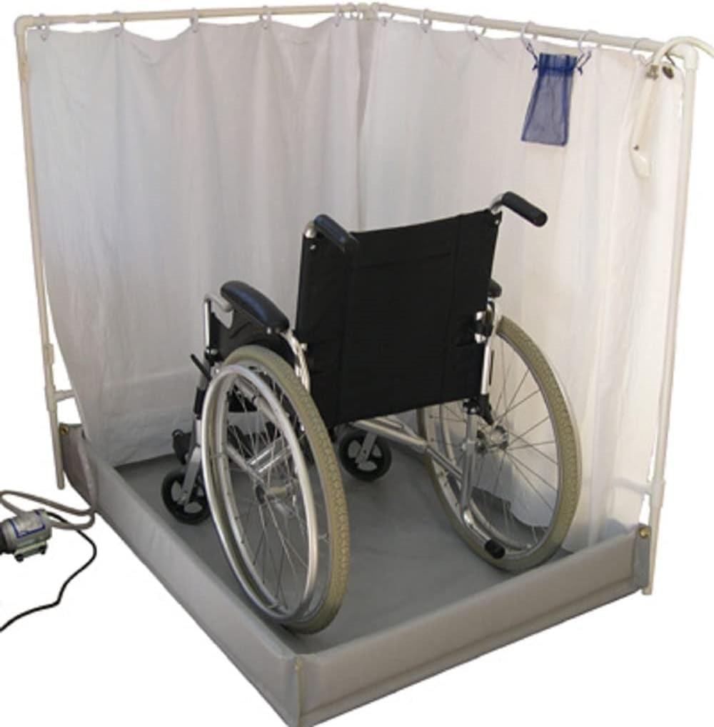 Liteshower Portable, Wheelchair-accessible Shower Stalls
