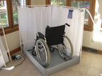 Liteshower Portable, Wheelchair-accessible Shower Stalls