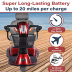 Zipr Breeze 3-Wheel Heavy Duty Mobility Scooter